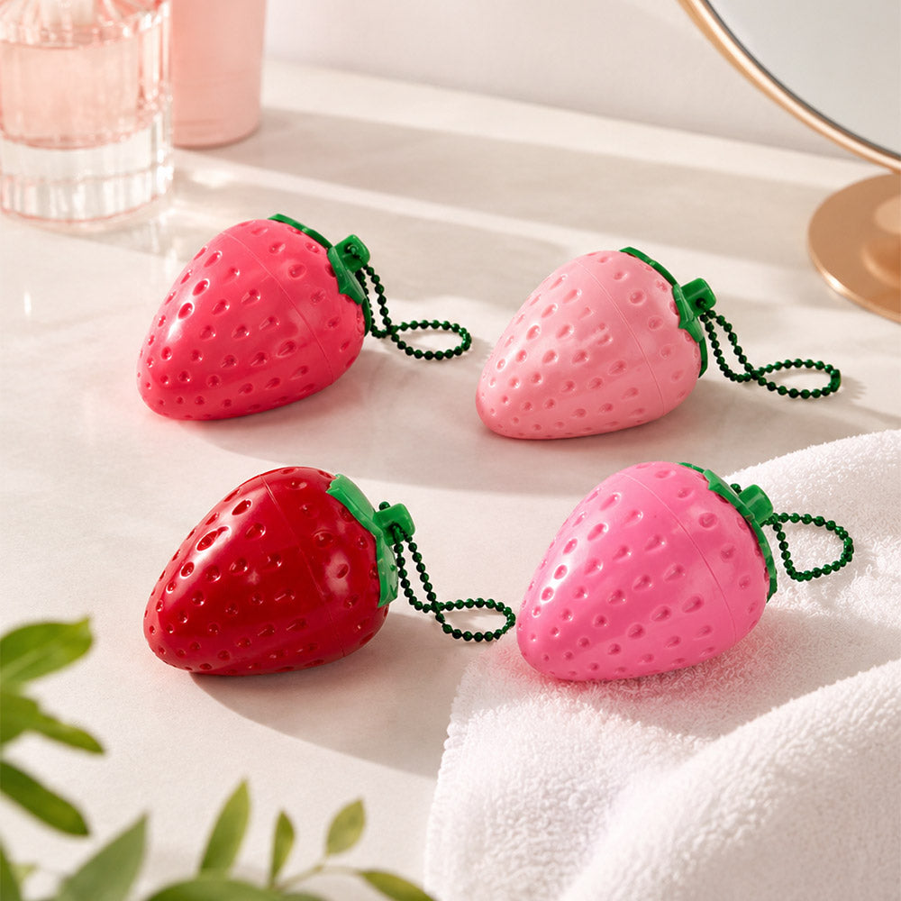 Strawberry Color Changing Lipstick – Fruit Shaped Novelty Lip Color