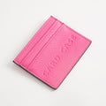 Women's Textured Faux Leather Card Case Wallet – Slim Card Holder