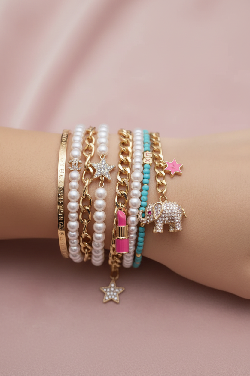 Charm Bracelets Collection – Mobile Banner