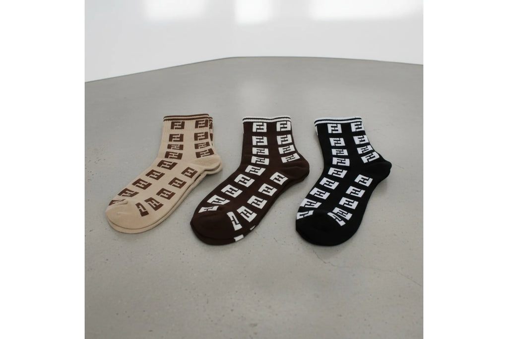 3-Pair Random Fashion Sock Bundle | Assorted Women's Quarter & Crew Styles