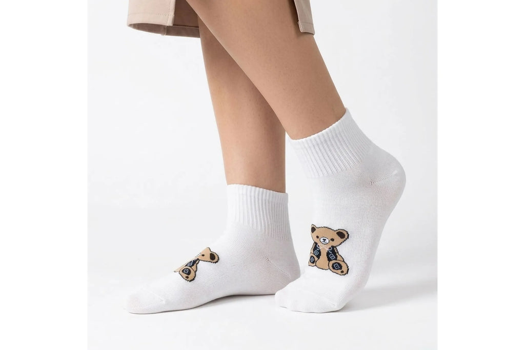3-Pair Random Fashion Sock Bundle | Assorted Women's Quarter & Crew Styles