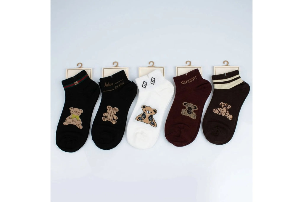 3-Pair Random Fashion Sock Bundle | Assorted Women's Quarter & Crew Styles