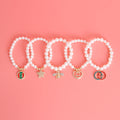 Cream Luxury Charm Bracelet