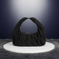 Clutch Premium Black Rhinestone Mesh Hobo Bag