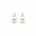 Pearl Stud Earrings - Clean Product Shot